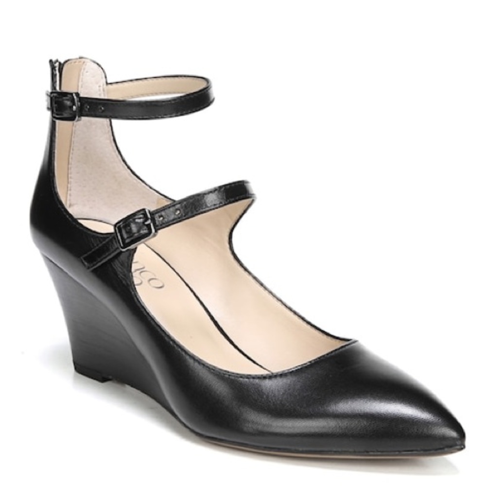 Franco Sarto
Fletcher Dress Pump, Black leather upper